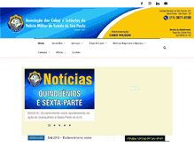 Tablet Screenshot of cabosesoldados.com.br